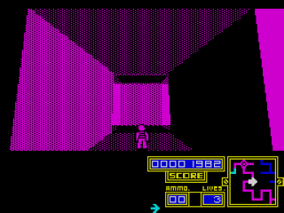I, of the Mask screenshot 3 for ZX Spectrum